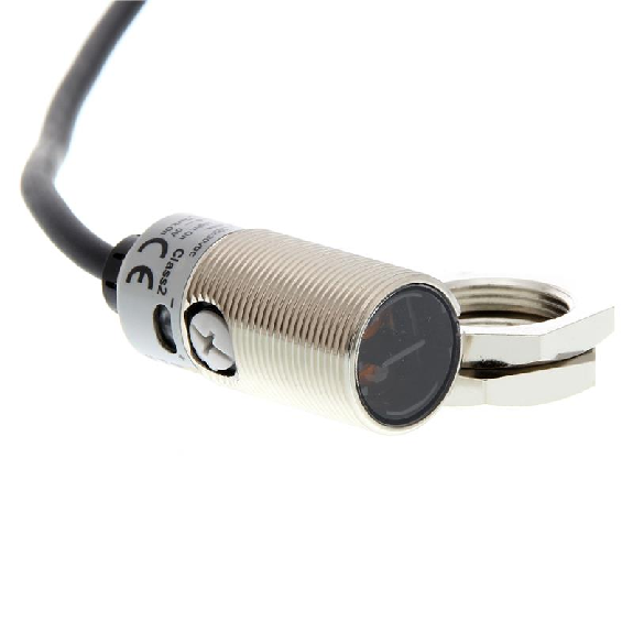 Cellule Directe M18 NPN P=300mm LO/DO Métal Axial/ Câble 2m-Lire la description