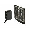 Cellule Bar. reflex transp. NPN P=2m IR LO/DO 12-24Vdc / Câble 2m
