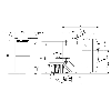 Cellule EAP PNP P=800mm Pot. LR LO/DO 10-30Vdc / M12 4P