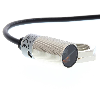 Cellule EAP M18 NPN P=100mm fixe LO/DO Métal Axial / Câble 2m