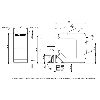 Cellule EAP PNP P=800mm Pot. Laser LO/DO 12-30Vdc / M12 4P