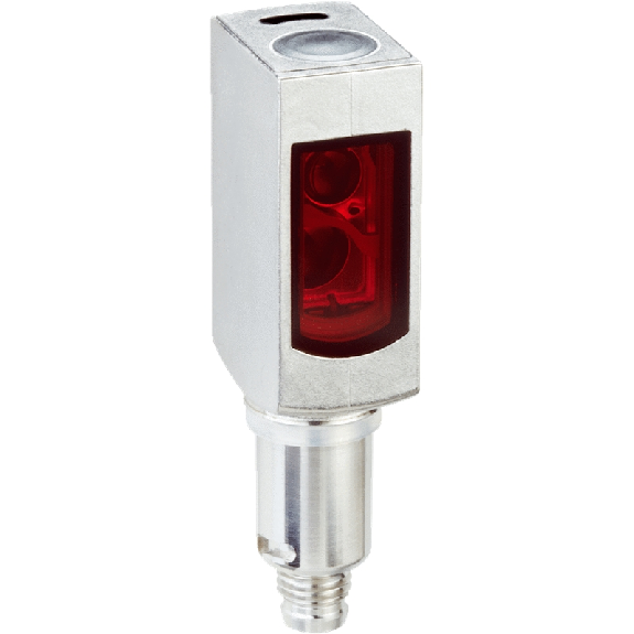 Cellule Bar. reflex transp PNP P=5m PinPoint IO-Link Inox / M08 4P-Lire la description