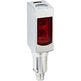 Cellule Bar. reflex transp PNP P=5m PinPoint IO-Link Inox / M08 4P-Lire la description