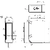 Cellule Bar. reflex PNP P=12m Pot. LR LO/DO 10-30Vdc / Câble 2m