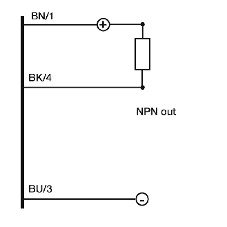 Cellule Directe M18 NPN P=100mm IR LO Métal Axial / Câble 2m-Lire la description