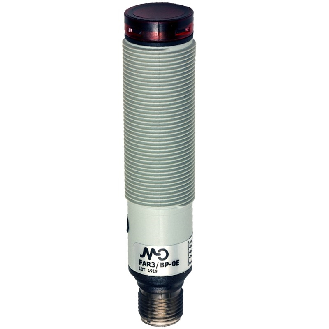 Cellule Bar. reflex M18 PNP P=4m Pot. LR LO/DO Plast. Axial M12 4P-Lire la description