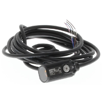 Cellule Barrage (R) M18 NPN P=20m Plast. Axial / Câble 5m-Lire la description