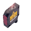 Cellule Bar. reflex PNP P=25m Pot. Laser LO/DO / M12 4P