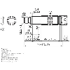 Cellule EAP M18 PNP P=130mm Pot. DO Métal Axial / M12 4P