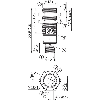 Cellule EAP M18 NPN P=300mm Pot. PinPoint LO/DO Inox Axial / M12 4P