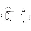 Cellule Bar. reflex PNP P=7.2mm Pot. LR LO/DO 10-30Vdc / Câble 2m