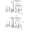 Cellule AAP M18 PNP P=140mm Pot. LR LO/DO Métal Axial / M12 4P