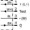Cellule EAP NPN P=100mm Pot. Laser LO/DO E. test / M08 4P