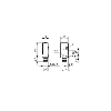 Cellule Barrage (E) P=3m LR Plast. 10-30Vdc / M08 4P