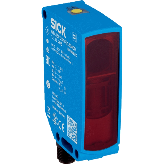 Cellule Bar. reflex PNP P=10m PinPoint IO-Link LO/DO / M12 4P-Lire la description