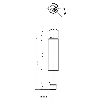 Cellule Bar. reflex M18 TRIAC NO P=4,5m IR Plast. Axial M12 4P