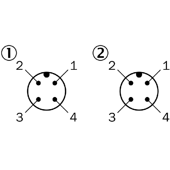Cellule Barrage PNP/NPN P=25m PinPoint DO / M12 4P-Lire la description