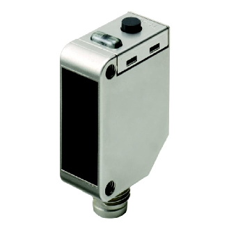 Cellule Bar. reflex transp PNP P=500mm Teach Inox / M08 4P + E39-RP1-Lire la description