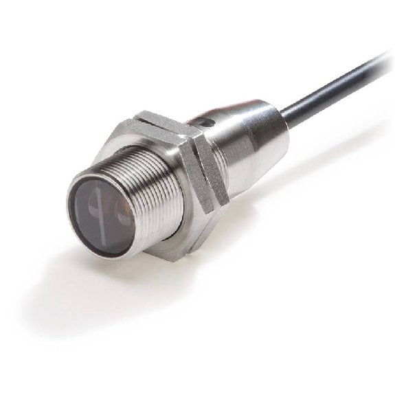 Cellule Directe M18 PNP P=300mm LO/DO Inox Axial / Câble 2m-Lire la description