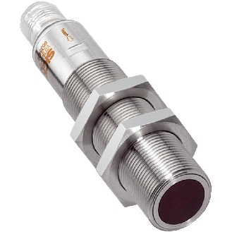 Cellule Bar. reflex M18 NPN P=5m LR LO/DO Inox Axial / M12 4P-Lire la description