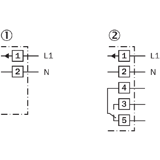 Cellule Barrage (E+R) RELAIS SPDT P=60m LR LO 24-240Vac/dc / Bornier-Lire la description