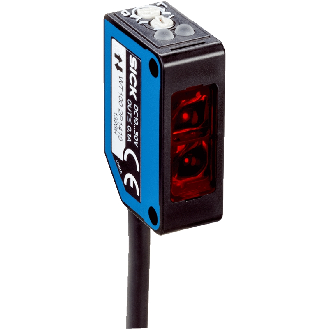 Cellule Bar. reflex PNP P=1,2m Pot. LR LO/DO / M12 4P+C0.29m-Lire la description