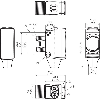 Cellule Bar. reflex MOSFET P=6,5m PinPoint DO / Câble 2m