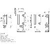 Cellule EAP NPN P=250mm Pot. PinPoint LO/DO 10-30Vdc / Câble 2m PVC