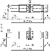 Cellule Directe M18 TRIAC P=100mm IR LO Plast. Axial 20-253AC / C2m