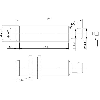 Cellule Barrage (R) M18 PNP P=20m LR LO/DO Inox Axial / M12 4P