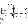 Cellule EAP PNP P=250mm Pot. PinPoint LO/DO 10-30Vdc / M08 4P+C0.3m