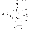 Cellule EAP PNP P=600mm Teach IR LO/DO / M12 4P