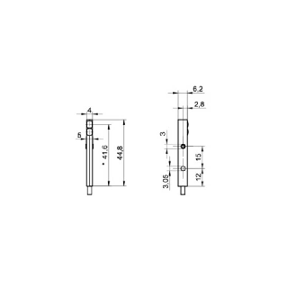 Cellule EAP Push-Pull P=50mm LO IO-Link / Câble 2m-Lire la description
