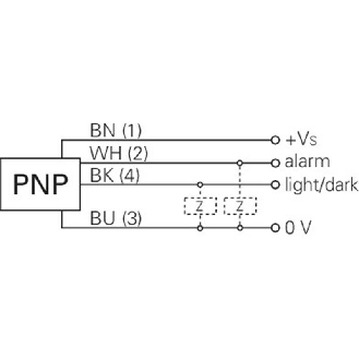 Cellule Directe M18 PNP P=430mm Teach IR LO/DO Métal Axial / Câble 2m-Lire la description