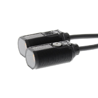 Cellule Barrage M18 NPN P=15m Pot. LR LO/DO Plast. Axial / Câble 2m-Lire la description