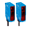 Cellule Barrage (E+R) PushPull P=60m IO-Link IR LO/DO / Câble 2m