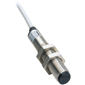 Cellule Directe M12 NPN P=300mm Teach IR LO/DO Métal Axial / Câble 2m-Lire la description