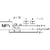 Cellule Directe M18 NPN P=430mm Teach IR LO/DO Métal Axial / Câble 2m