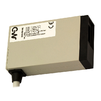 Cellule Directe TRIAC NO/NF P=400mm IR 20-253VAC / Câble 2m PVC 90°-Lire la description