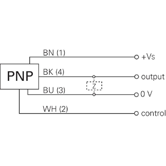 Cellule Barrage (R) M18 PNP P=13m Pot IR LO/DO Inox IP69K WD / M12 4P-Lire la description
