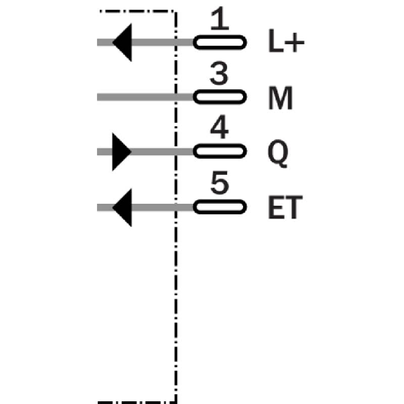 Cellule EAP PNP P=150mm Teach LR LO/DO Axial / M08 4P Cellule EAP PNP P=150mm Teach LR LO/DO Axial / M08 4P-Lire la description