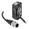 Cellule Directe PNP P=1,5m Laser IR IO-Link LO/DO Plast. / M12 4P+C