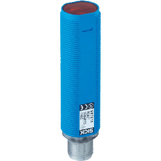 Cellule Directe M18 PNP P=1m LR LO/DO Plast. Axial / M12 4P-Lire la description
