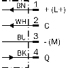 Cellule Directe M18 PNP P=400mm Laser LO/DO Axial Métal / M12 4P