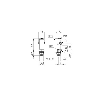 Cellule Barrage (R) PNP P=8m Pot. Laser LO/DO 11-30Vdc / M08 4P