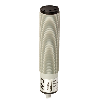 Cellule Bar. reflex M18 TRIAC NF P=3,5m LR Plast. Axial Câble 2m-Lire la description