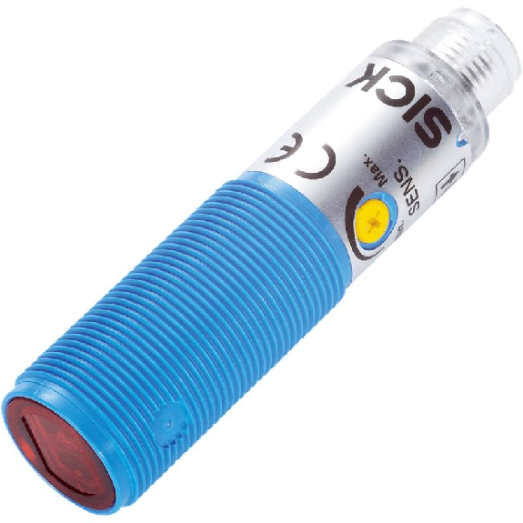 Cellule Directe M18 PNP P=500mm Pot. LR LO Plast. Axial / M12 4P-Lire la description