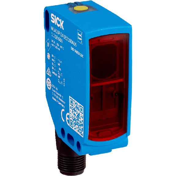 Cellule Bar. reflex PNP P=10m PinPoint IO-Link / M12 4P-Lire la description