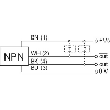 Cellule EAP NPN P=400mm qTeach PinPoint LO/DO / Câble 2m