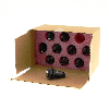 Cellule Directe M18 PNP P=100mm Pot. LR LO/DO Plast. Axial / M12 4P
